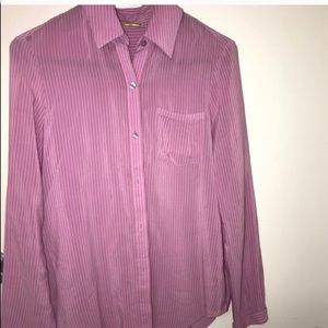 Rebecca Minkoff pinstripe button down shirt